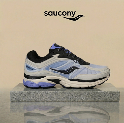 Saucony ProGrid Omni 9 – Sky Blue / White / Black