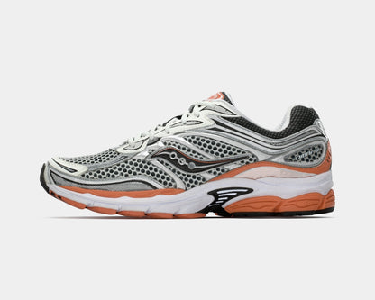 Saucony ProGrid Omni 9 – Silver Mesh / Bright Orange / Anthracite
