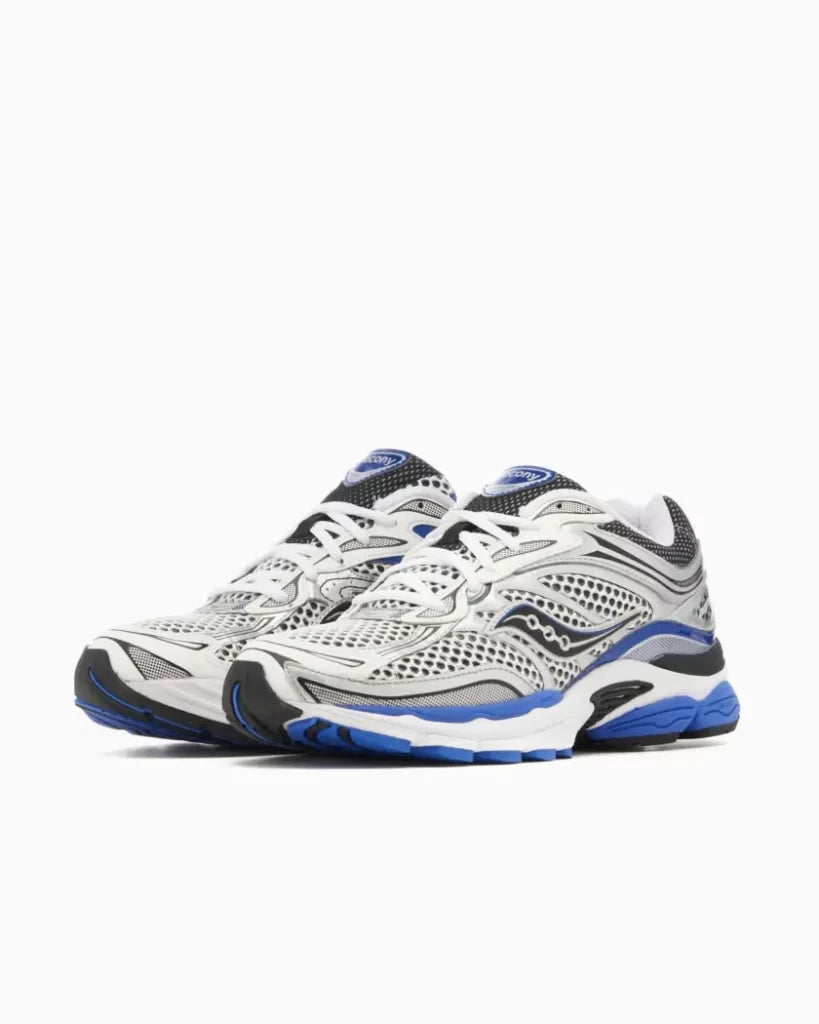 Saucony ProGrid Omni 9 : Silver / Royal Blue / Black
